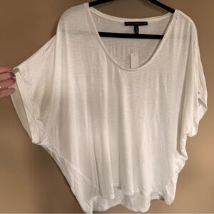 Dolman sleeve WHBM white shirt